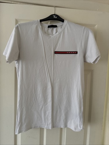 White prada tshirt size - prada, m