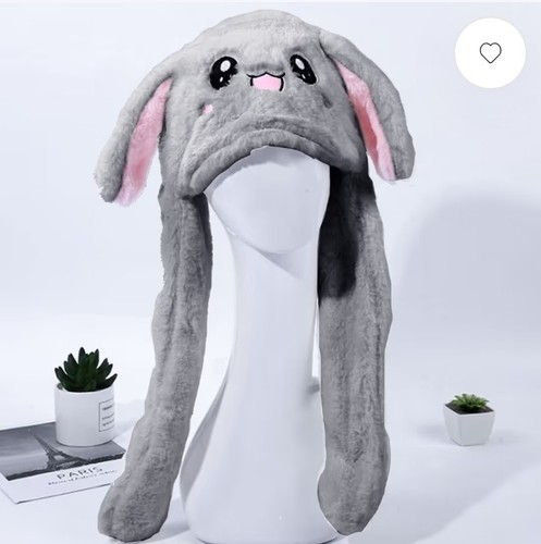Funny grey plush - funny, bunny