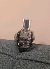 Diesel Only The Brave Eau De Toilette Spray Aftershave cologne. Half Left