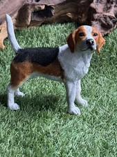 Beagle Dog Ornament Hand Painted Please See Photos for Condition