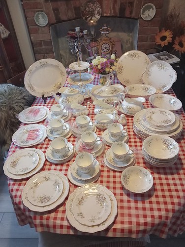Royal albert haworth tea - haworth, and
