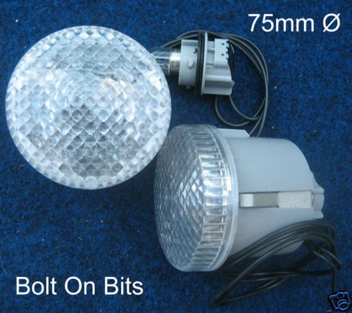 75mm side reverse lamp - side/reverse, lamp/light