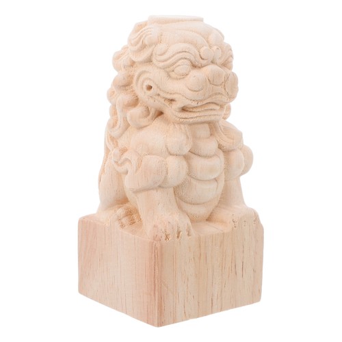 Wooden bridge finials lion - bridge,