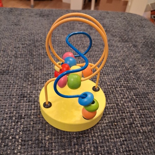 Wire beads toy maze - wire,