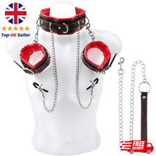 BDSM Bondage Set with Leather