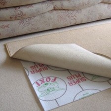 NON SLIP ANTI CREEP FOXI RUG UNDERLAY GRIPPER FOR CARPET OR HARD FLOOR CMS SIZES