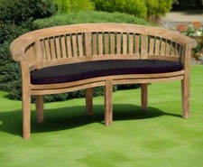 Teak thick 12cm - teak, curved