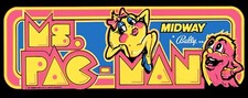 Ms Pac Man Arcade Marquee High