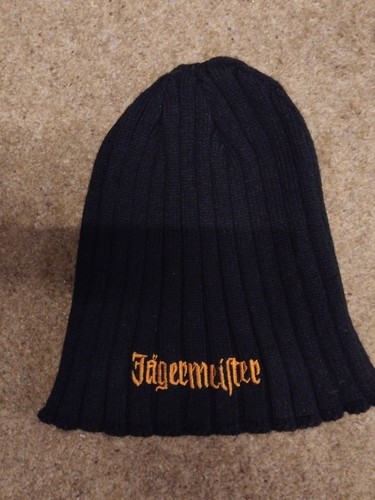 Jagermeister black beanie - black, hat
