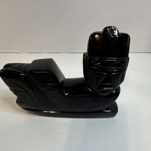 Haida style argillite carving - argillite,