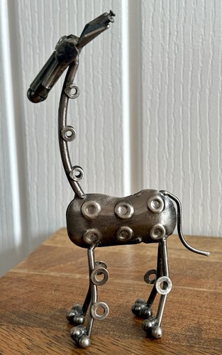 Hand made recycled - hand, metal