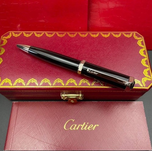 Cartier metal black - cartier, silver