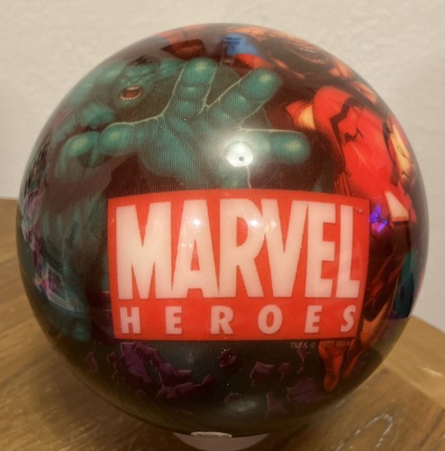 Marvel heroes bowling ball - marvel,