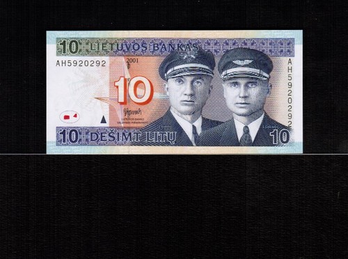 Lithuania litu 2001 prefix - lithuania, 10