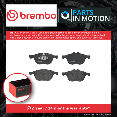 Brake pads set front p24158 - pads,