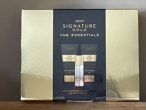 Next signature gold the - gold,