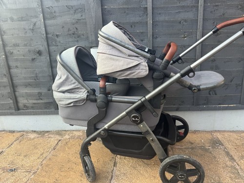 Silver cross double pram - double,