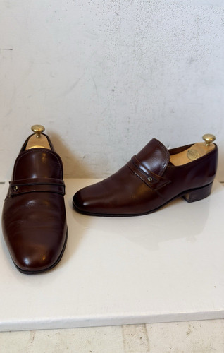 Grenson leather loafer shoes - leather,