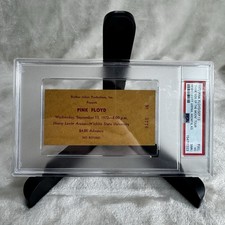 Pink Floyd Concert Ticket 1972