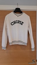 Chipie Spellout Vintage V Neck