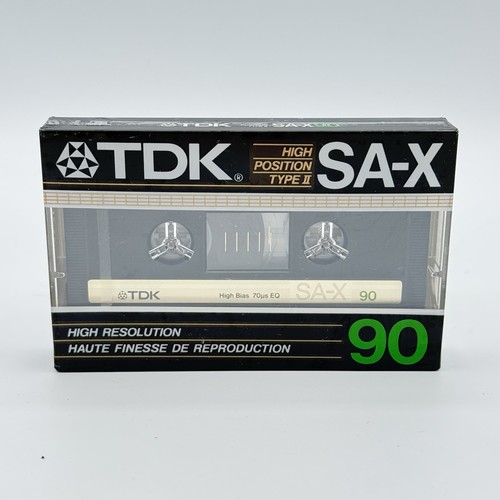 Tdk type ii blank - tdk, sa-x