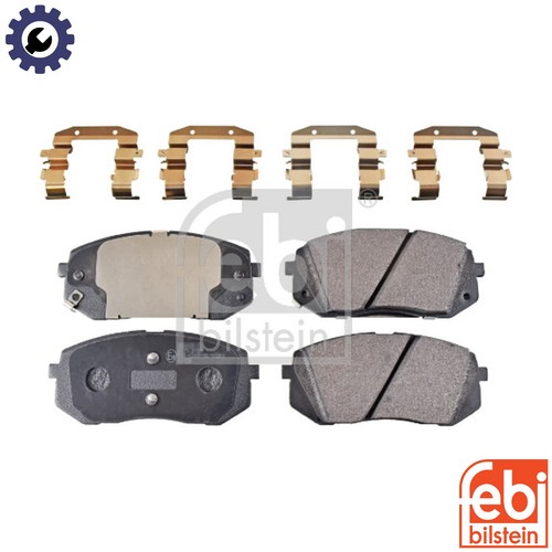 Brake pad set disc - disc,
