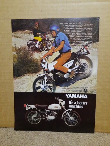 1969 yamaha 125cc motorcycle - 1969,
