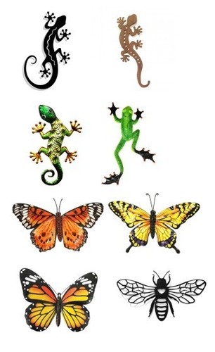 Garden wall art decorations - art,