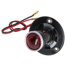 Rear light taillight e-tested with license plate lighting metal housing