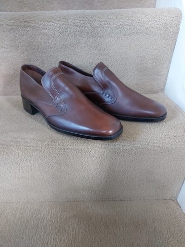 Vintage mens shoes brown - vintage, 7