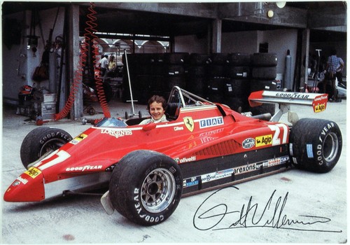 Ferrari official postcard - official,