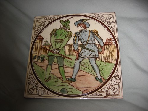 Old fireplace malkin tile - malkin,
