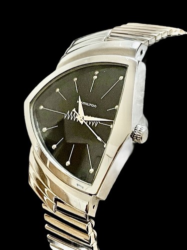Hamilton ventura quartz black - hamilton,