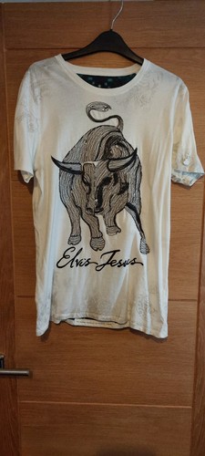 Elvis jesus shirt medium - t,