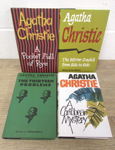 Collins crime club - 4x,