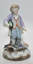 Antique Ernst Bohne Sohne Porcelain Figurine Rudolstadt Volkstedt Porcelain
