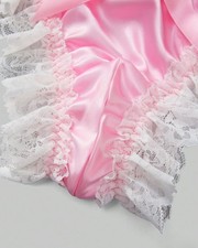 Men pink satin - satin, feel