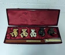 Steiff British Collectors Set 1989-1993 Enesco A Century of Steiff Boxed