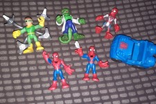 Harbro Playskool Spiderman Mini Figure Bundle