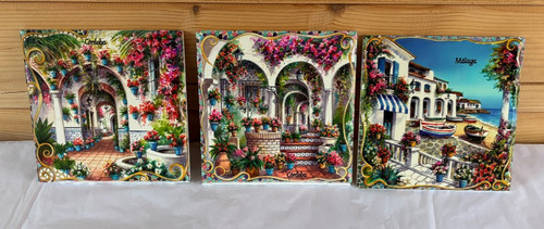 Trio decorative wall ceramic - trio,