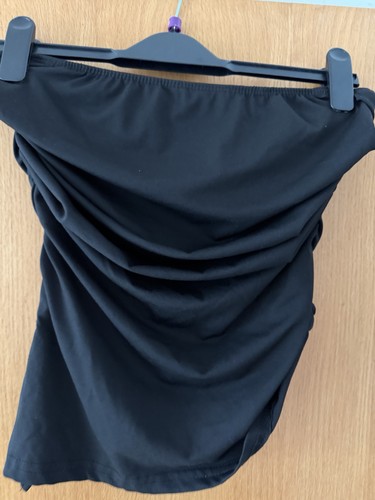 Shein black boob tube - tube, size