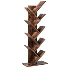 Tree Bookshelf 8-Tier Bookcase
