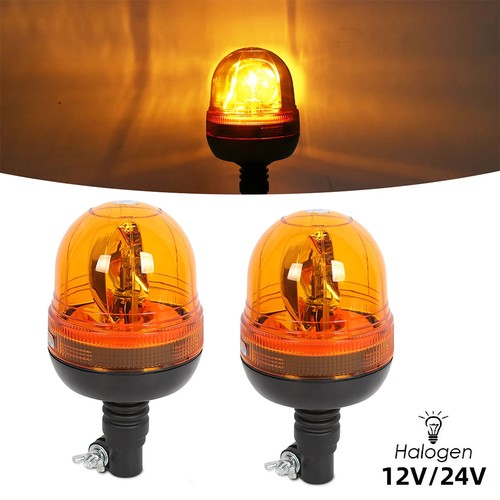 2pcs halogen rotating flash - 2pcs,