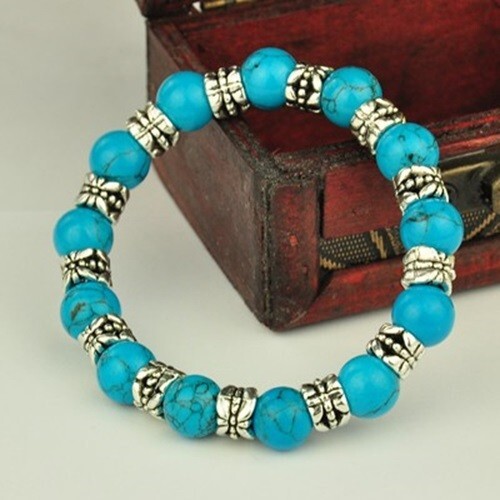 Women synthetic turquoise - synthetic,