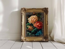 Vintage Flower Print, Floral