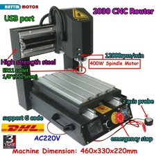 『EU』2030 3 Axis 400W DC USB Desktop CNC Router Engraver Milling Drilling Machine