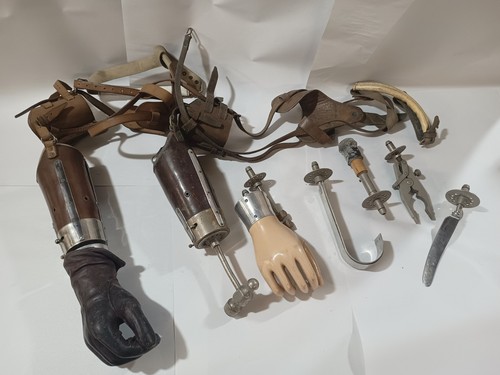 Vintage army issue prosthetic - army,