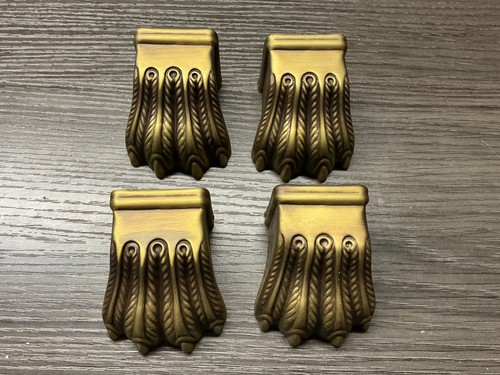 Vintage brass claw foot - 4,