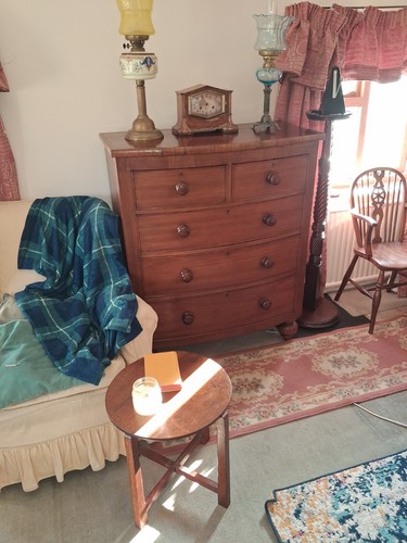 Antique tall boy - antique, chest