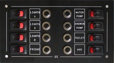 Marine 8way switch - 8way, circuit